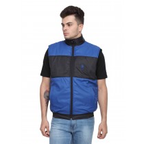 U.S.P.A Sleeveless Royal Blue & Black Reversible Jacket