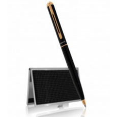 Combo pennline pen pl740 spica black gt bp +card holder 