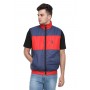 U.S.P.A Sleeveless Navy Blue & Red Reversible Jacket