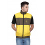 U.S.P.A Sleeveless Yellow & Brown Reversible Jacket